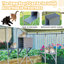 Grande enceinte d'extérieur pour chat Catio avec plateformes de saut, boîtes de repos et toit amovible-890426609
