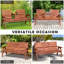 Annawan Solid Wood Fir Outdoor Bench