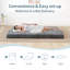 Matelas en mousse viscoélastique pliable de 6 pouces, matelas pliable portatif pour lit escamotable, véhicule récréatif, lit gigogne, lit de jour et espace multi-usages-818744338