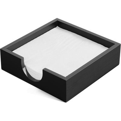 Porte-serviettes de table, porte-serviettes en bois pour serviettes en papier, porte-serviettes de table plat, porte-serviettes de table