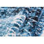 Tapis abstrait turquoise / noir Mangassa-1169839224