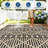 Boho Outdoor Rug Waterproof Reversible Plastic Straw Mat – Collapsible, Durable, Easy to Clean, for Patio, Deck, Balcony, Backyard, Porch, RV Camping-1067900438-1067900440