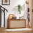 Rattan Storage Chest, 40" Wooden Storage Bench With Safety Hinge,Blanket Chest,Entryway Bench,Supports 80 Lb, Storage Trunk For Living Room, Bedroom-149122741