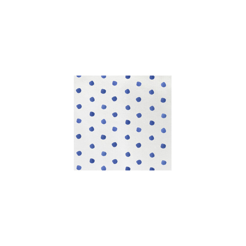 Papersoft Spunlace Square Napkins, Blue, 5" Square