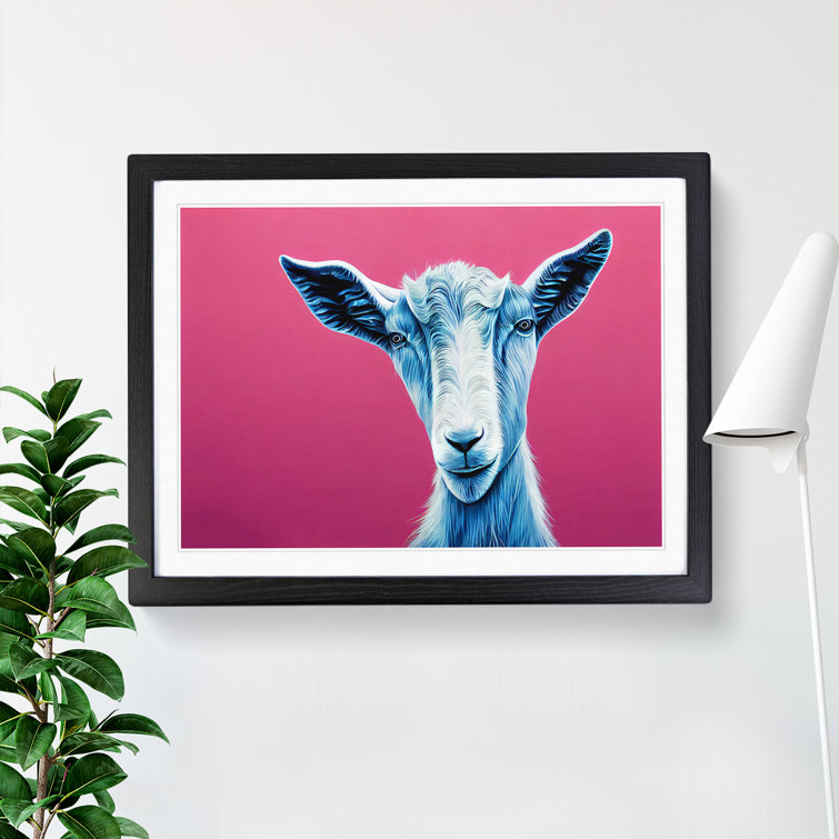 Goat In Colour Vol.3 - Single Picture Frame Print