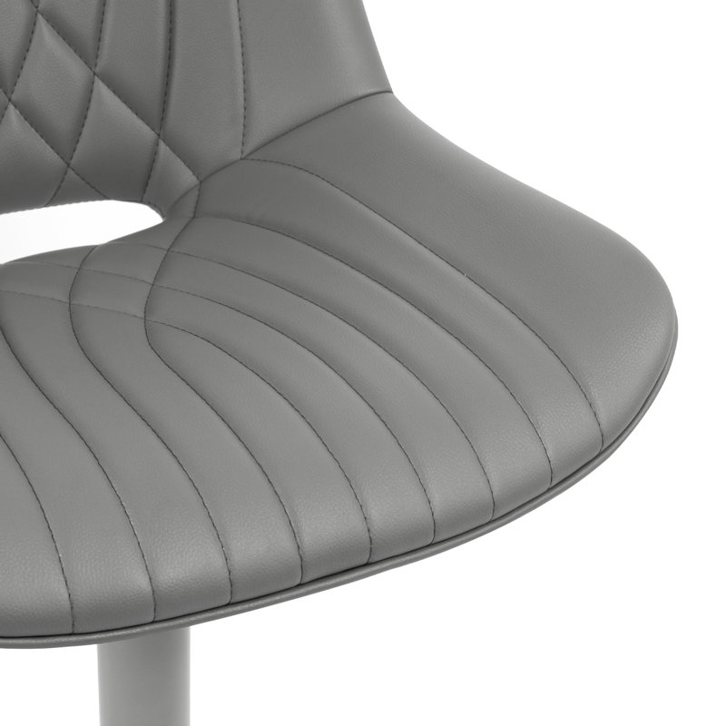Tabourets de bar pivotants, Gris