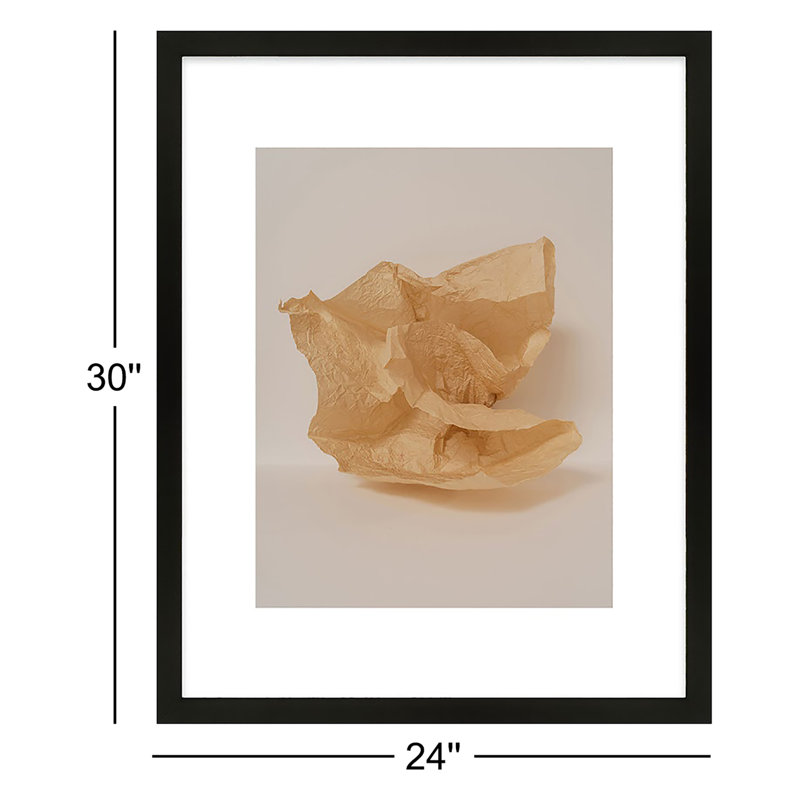 Unpackage Print by Svetlana Smirnova, 30" H x 24" W x 1.25" D, Black Framed