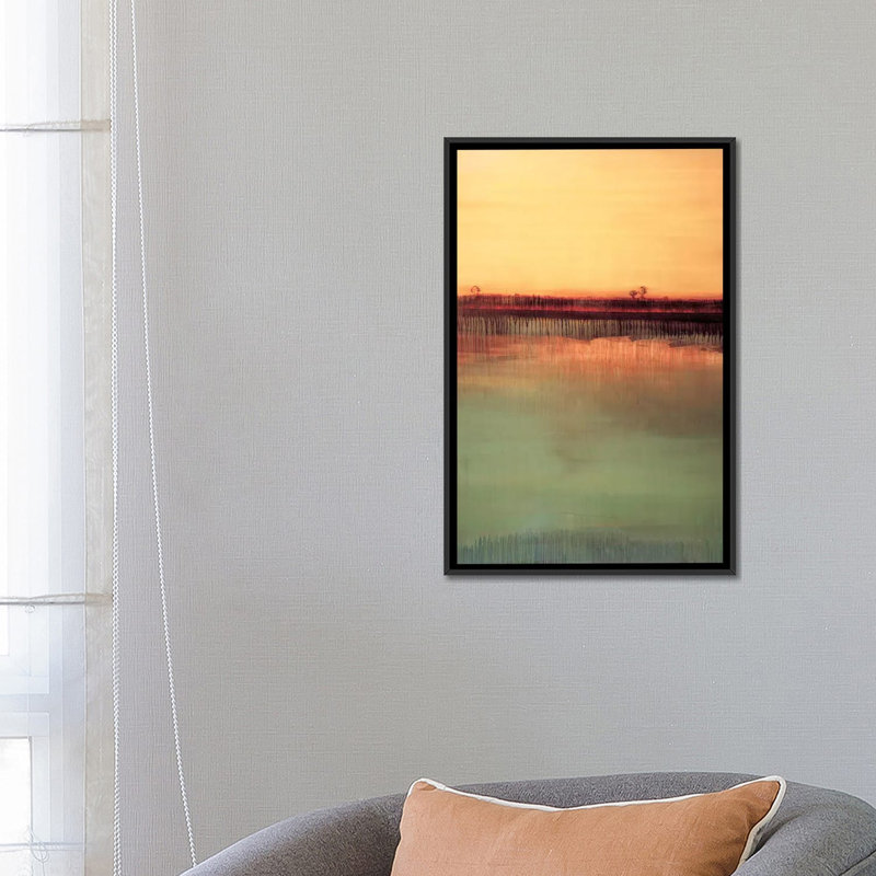 «Straight into Transcendence», impression sur toile, H 26 po x l 18 po x P 1,5 po, Toile avec cadre flottant noir