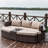 Toni 5-Piece Outdoor Wicker Aluminum Convertible Chaise Lounge with Cushions and Table-1091316504-1105009242