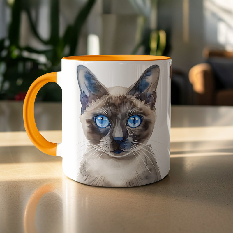 Mug, 2, Orange