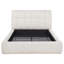 Grand lit plateforme tapissier Shirley 48 po crème-1520524564-1520524565