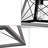 Brixtyn 5 - Light Matte Black Square/Rectangle Pendant