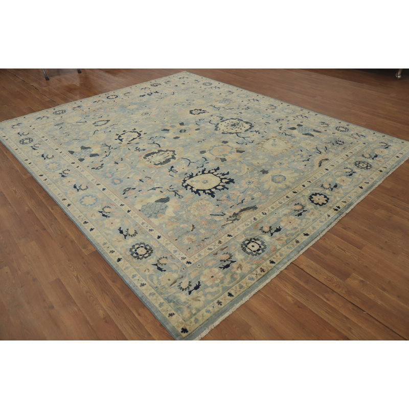 Tapis à motif de teinture végétale Ziegler 8 x 10