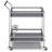 Watts - 26" Bar Cart - Chrome