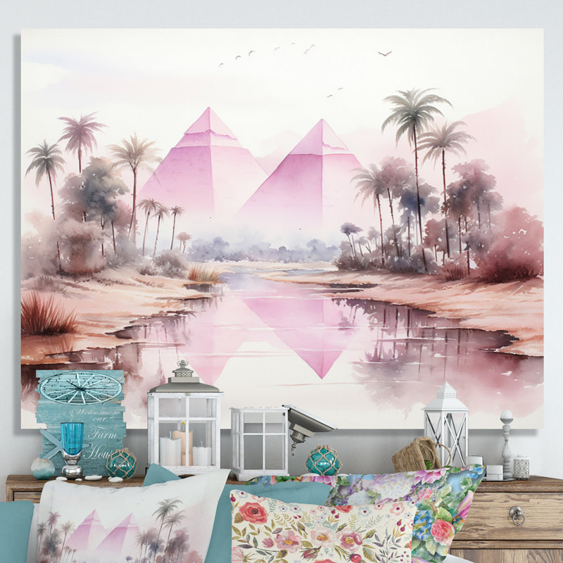 Sahara Dreams - paysages, reproduction sur toile, H 30 po x l 40 po, Toile tendue