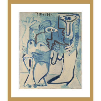 Couple par Pablo Picasso - Impression sur toile