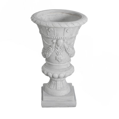 MGO Garden Urn, Light Grey, 23.75'' H