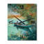 Horloge murale surdimensionnée Autumn Lake-1165982894