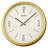 QXA856GLH Classic Modern Clock, Golden