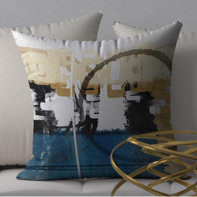 Housse de coussin décorative carrée Heavenly Paradise