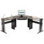 Pauletta L-Shaped Metal Base Computer Desk-37190108