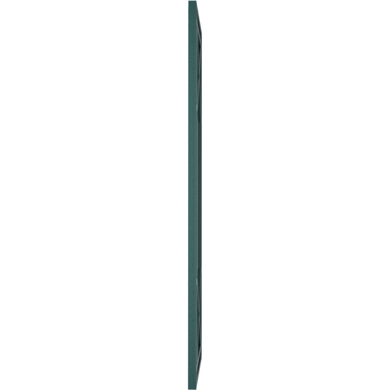 Volets en PVC True Fit, Vert thermique, 57", 15"