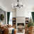 8-Light Modern Sputnik Chandelier with Frosted Glass Shades-537583918-539355809