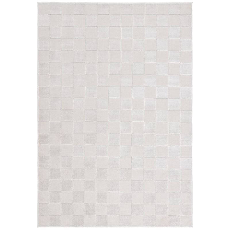 Tamaika 100 Performance Checkered Rug, Rectangle 5'5" x 7'7"