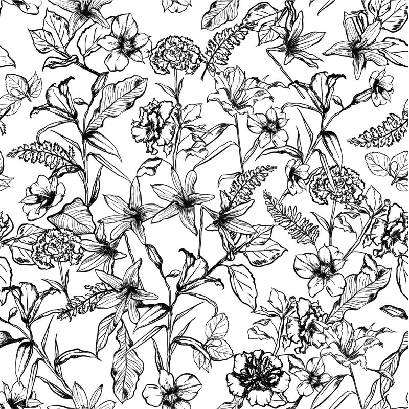 Carreau de papier peint l 25 po, L 2,09 pi x L 10,42 pi