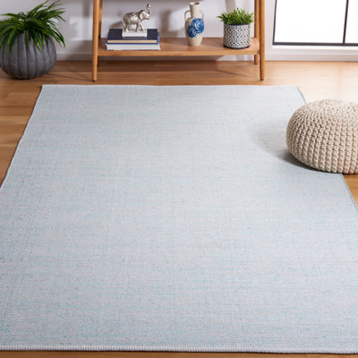 Montauk Flat Weave Cotton Solid Color Rug