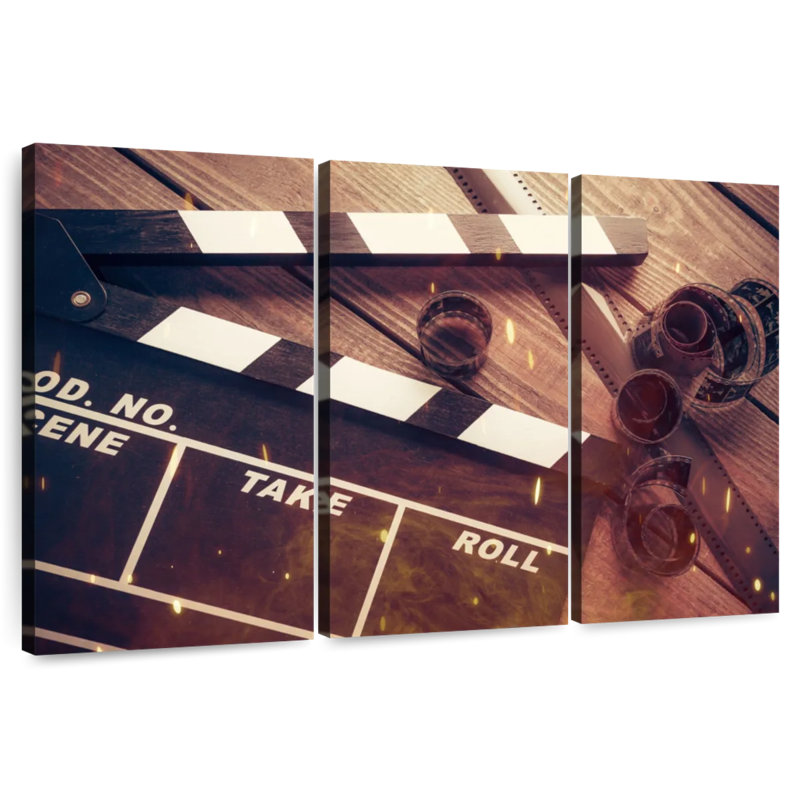 Senne sur le thème du film, H 28 po x l 45 po