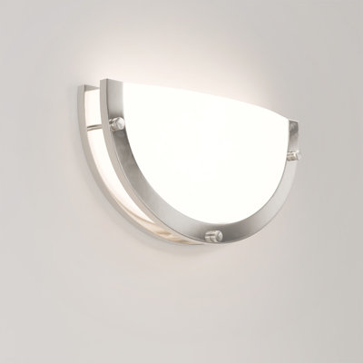 LED Half-Moon Wall Sconce Light - 15W