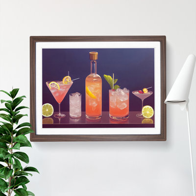 Modern Cocktail Vol.4 - Framed Print