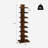 8-Tier Vertical Bookshelf, Narrow Bookcase for Small Spaces-1654360398