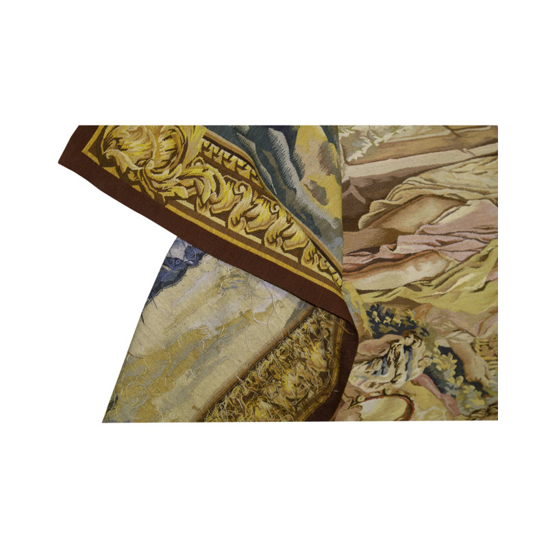 Hand-Knotted High-Quality Brown/Beige/Gray Area Rug