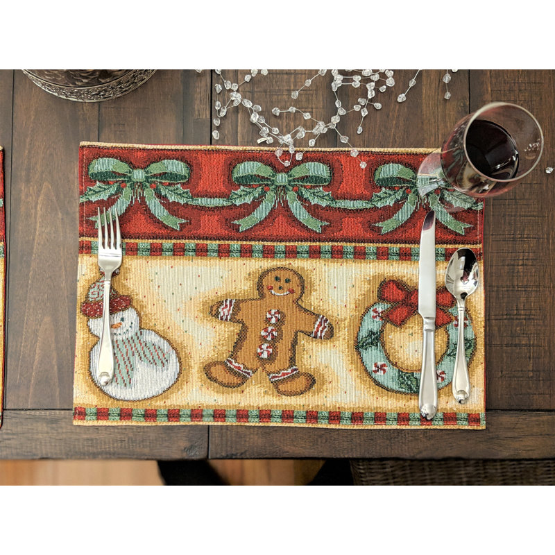 Corda Cotton Abstract Rectangle Placemat