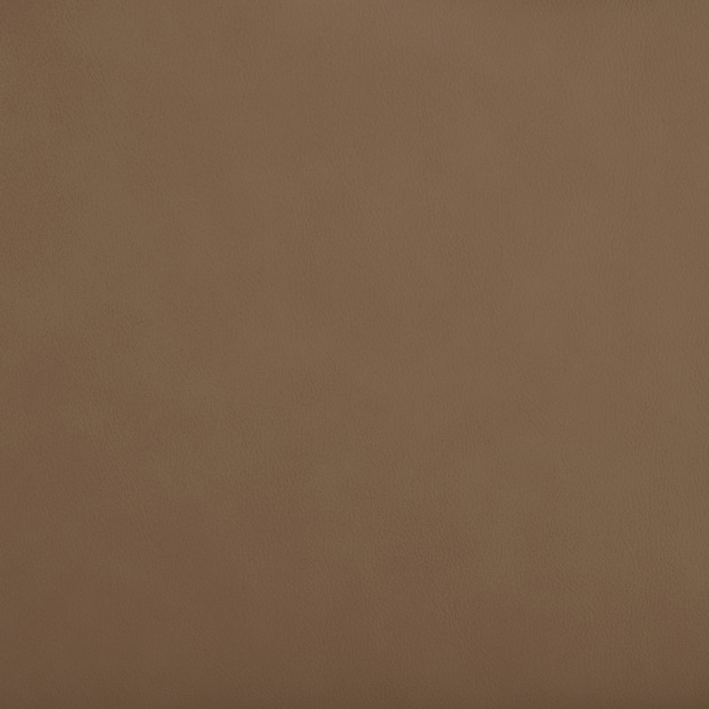 Banc en cuir Rumble Vegan, Cuir brun végétalien, H 16,5 po x l 32 po x P 22 po
