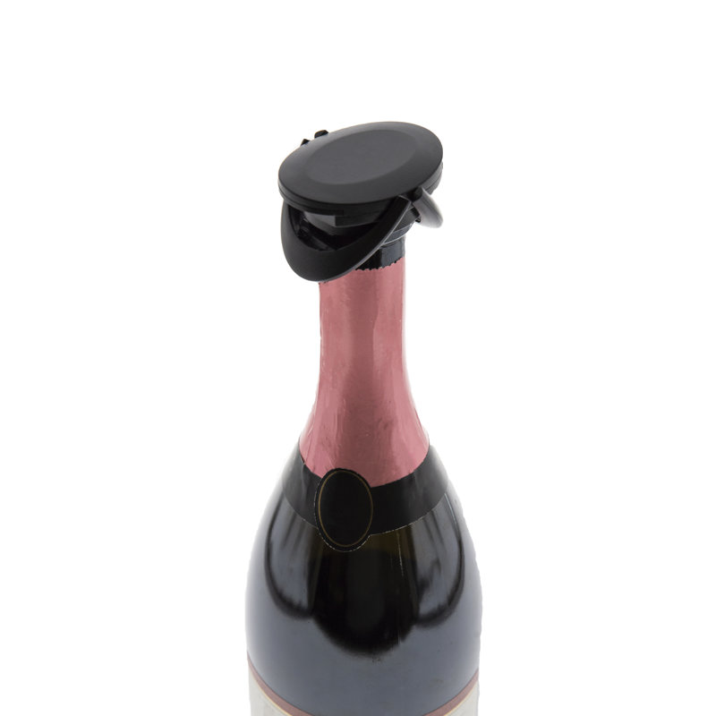 Bouchon de bouteille à pince à champagne, Noir