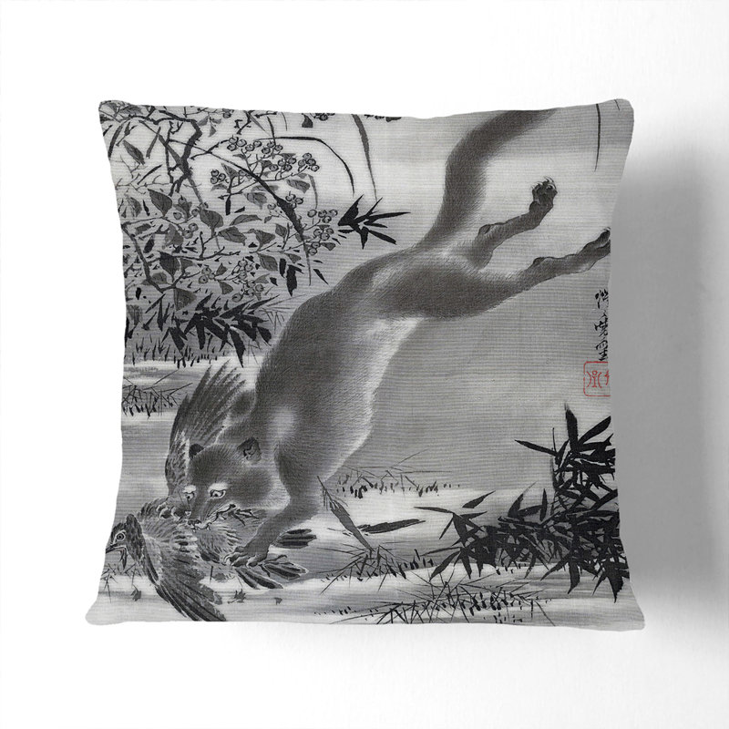 Square Throw Cushion, 55cm H x 55cm W x 20cm D