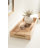 Burlwood Rectangle Tray with Handles