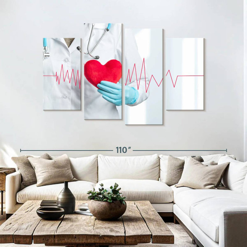 Soins de cardiologue Alcaraz, H 54 po x l 84 po