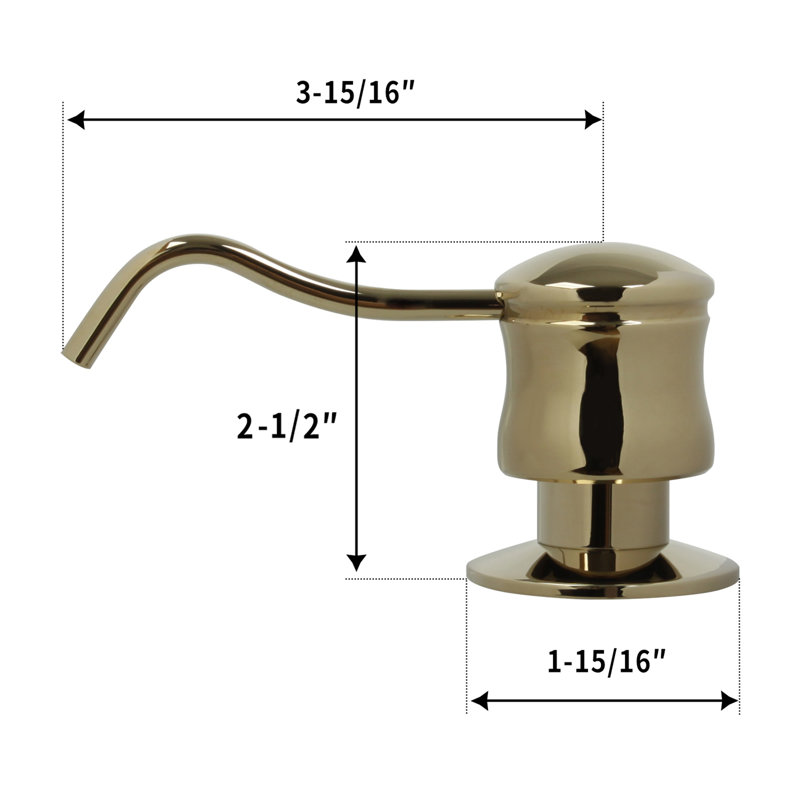 Soap Dispenser, Gold