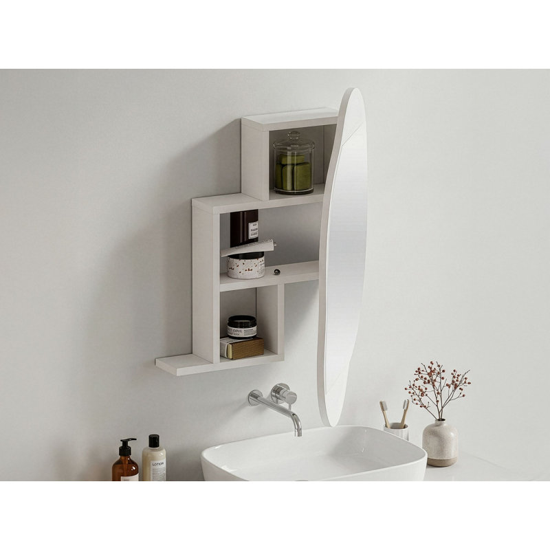 Armoire de salle de bain, Blanc