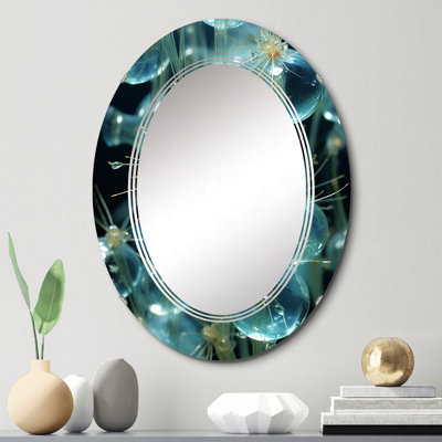 Zorya - Miroir mural moderne ovale