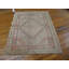 Antique Soft Light Faded Color Geometric Medallion Hand Knotted Pile Khotan Rug