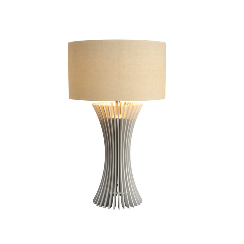Stecche Di Legno Table Lamp, Organic White