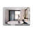 Bilol Glass Flat Wall Mirror-668304506