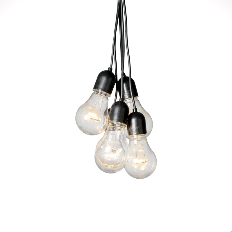 Edison Style LED - Hanging Bulb Festoon String Light, 10-Light LED