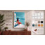 Poolside Summer Modern - Wrapped Canvas-2003028492-2003028488