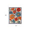 Tapis floral antidérapant multicolore 4 pi x 6 pi